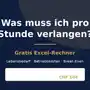 Stundensatz berechnen: Was Sie wirklich pro Stunde verlangen müssen