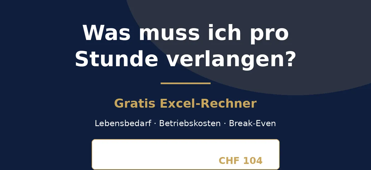 Stundensatz berechnen: Was Sie wirklich pro Stunde verlangen müssen